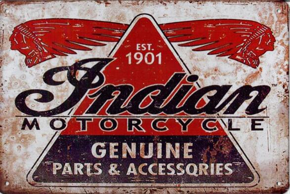 Indian Motorcycles - Old-Signs.co.uk